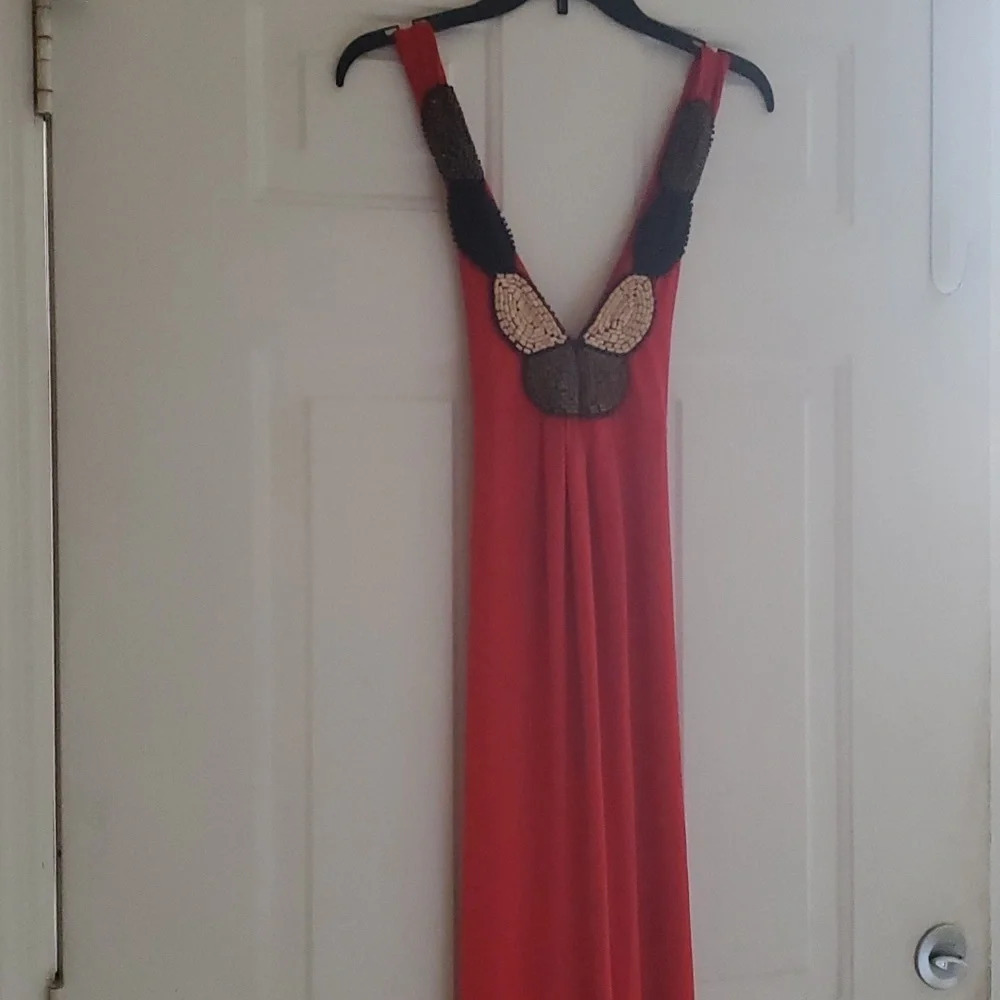 NWT Kardashian Kollection Womens Maxi Dress